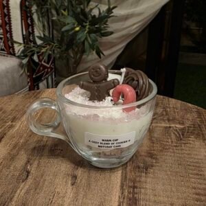warm cup candle